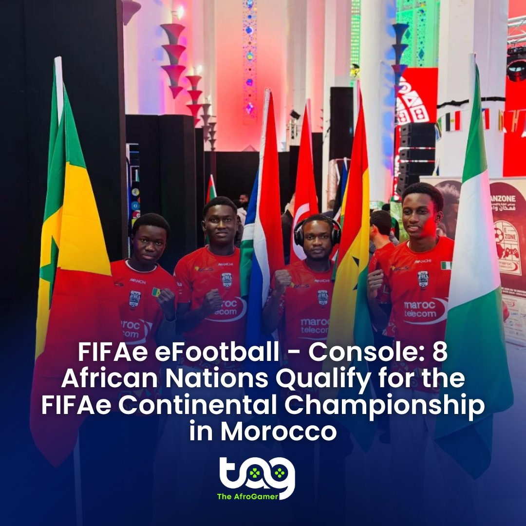 theafrogamer_'s tweet photo. Africa has its 8 representatives for the FIFAe Continental Championship. 

To read more about this story - https://t.co/kXwF5e1ijB

#fifae #nationsleague #continentalchampionship #efootball #africa https://t.co/Zkn7EXdGM0