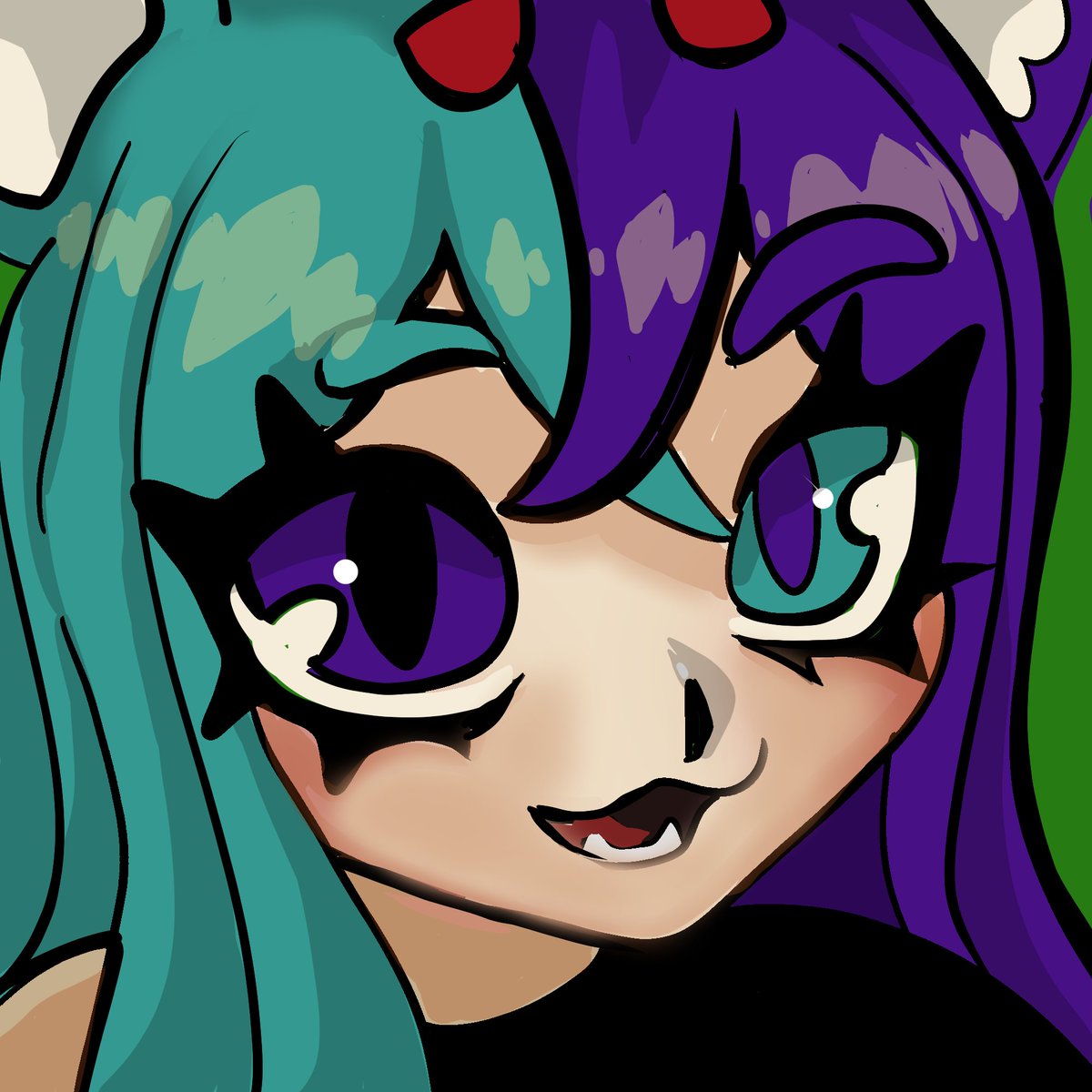 aPatatkat's tweet photo. artfight drawing for @Taiga_Demon https://t.co/Yk2LDC5IFs