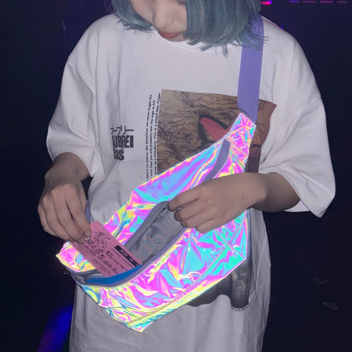 LIGHTFORCESTORE's tweet photo. △▽△▽ NEW ITEM △▽△▽ 

超オーロラリフレクターボディバッグ

7/7（火）12:00〜　販売開始 

天の川並みに美しいボディバッグが
七夕の日に発売開始されます。買うしかないッ！💫🎋
https://t.co/TEE8Yvw8EO https://t.co/37tNnafKd2