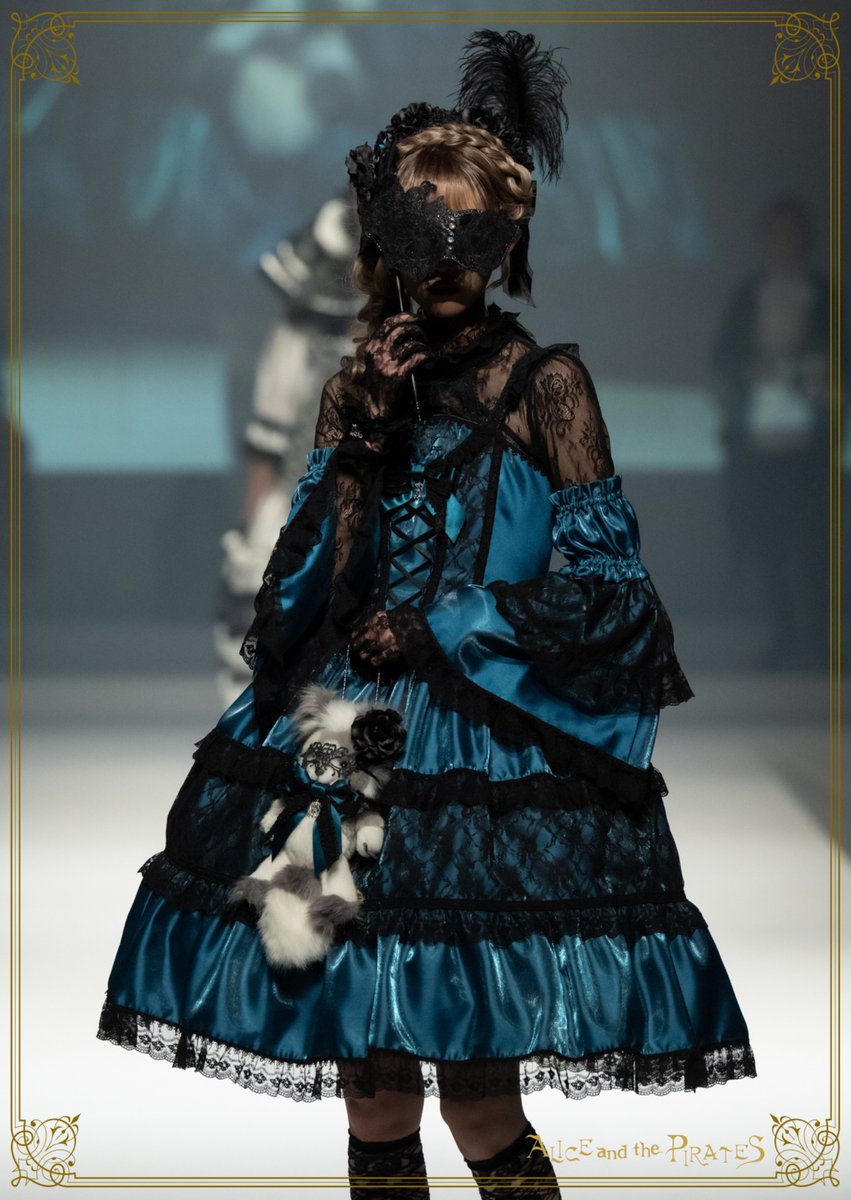 不思議な国のアリス風のふくままブラック BABY,THE STARS SHINE BRIGHT ALICE and the PIRATES BRAND-NEW