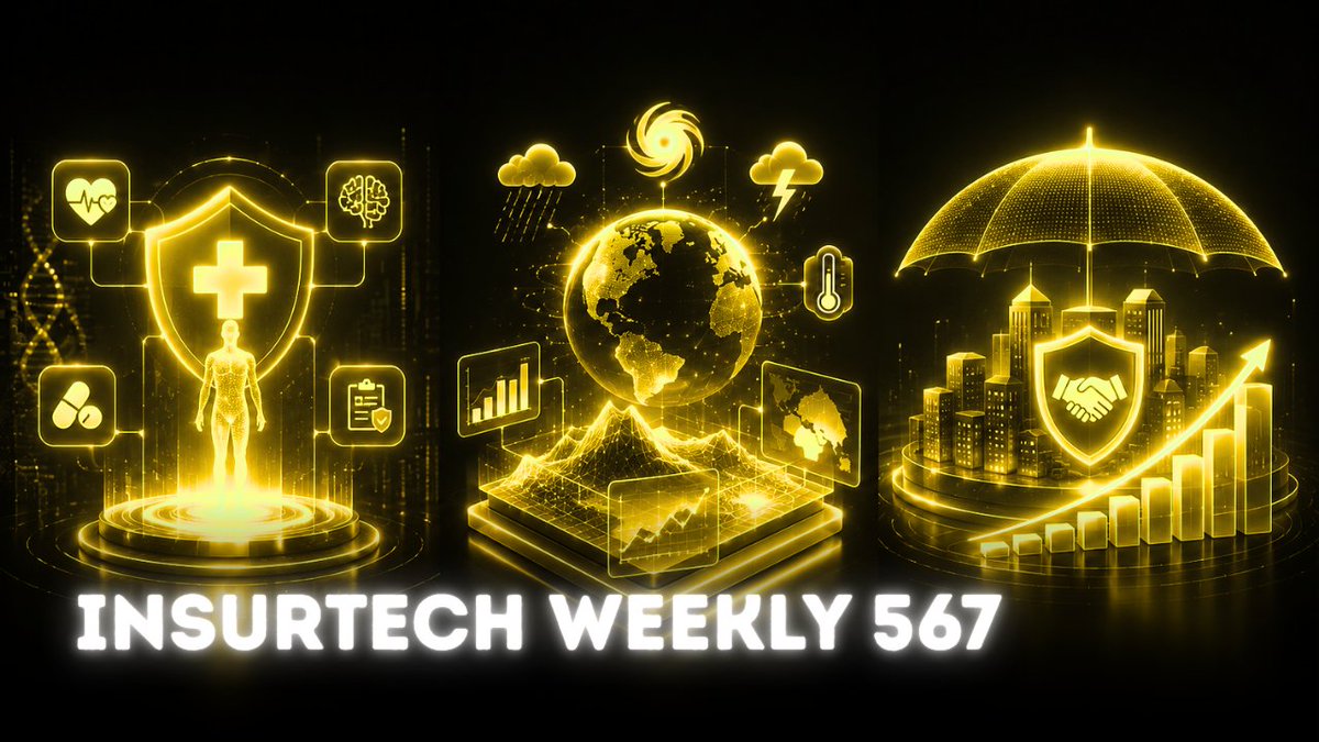 FGraillot's tweet photo. Top 3 articles this week:

1️⃣ AI in health insurance

2️⃣ Climate risk modeling into broking workflows

3️⃣ A reinsurer fueling an InsurTech growth journey

👉 https://t.co/JU7sVLGy8F

— fgtrends https://t.co/p6VU0Tj8gh