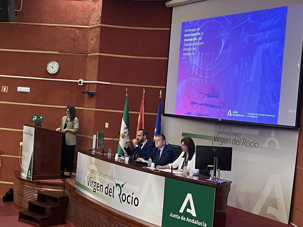 FProgresoysalud's tweet photo. Aforo completo en la Presentación de la Estrategia de I+i en #Salud de #Andalucía en el @HospitalUVRocio con @antoniosanz

La #investigación e #innovación son claves para un sistema sanitario centrado en mejorar la calidad de vida de los pacientes https://t.co/ubNKyXT6Vu