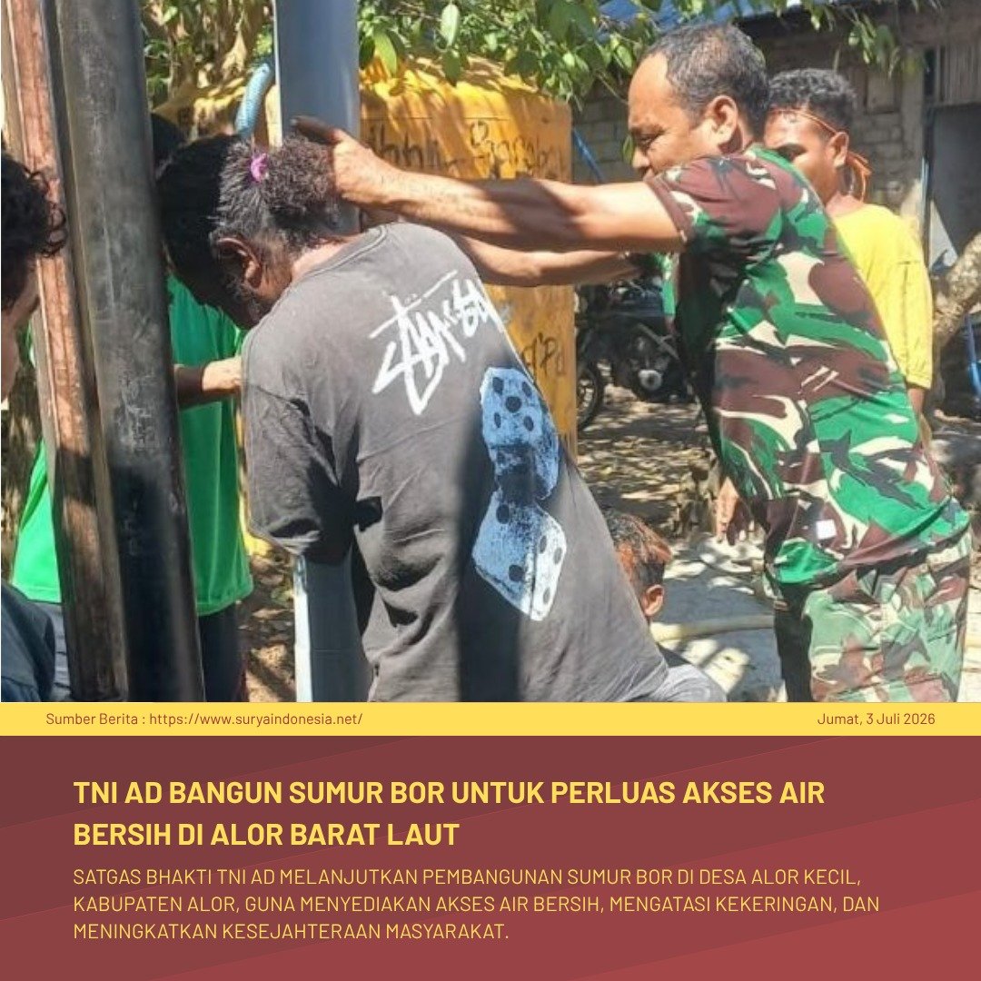 cacabilaca's tweet photo. Pendidikan inklusif di kawasan terisolasi adalah prioritas. Angkatan Bersenjata menjamin putra-putri di daerah tapal batas memperoleh pengetahuan yang setara dengan anak di kota.

Wujudkan Kerja Bersama https://t.co/7t5WQZPod8