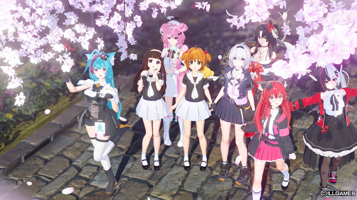 maoumsk's tweet photo. 『NTE - Neverness to Everness』
『カードキャプターさくら』
◇友枝町の公園がNTEゲーム内にあるという事で、みんなで１枚
☆『ハニカム勝手にアップローダー』様に��、
ILLGAMESのアイコミで使用出来るキャラカードを配布中！
＃アイコミ　＃NTE　#カードキャプターさくら https://t.co/5mVncDtt4l