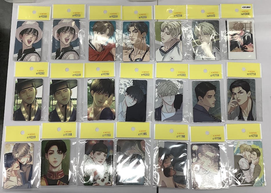 入荷情報】韓国BL作品グッズが続々入荷中！ 特設コーナーを要チェック