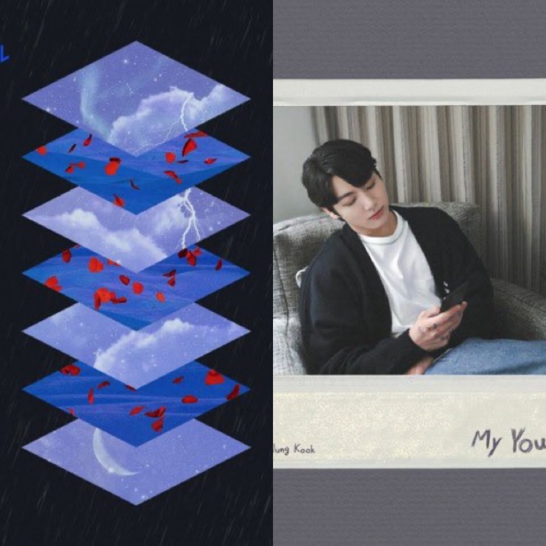 AboutMusicYT's tweet photo. 3 years ago today, Jungkook has released Still With You and My You. Rate them from 1 to 10. https://t.co/ddFGllAnFw