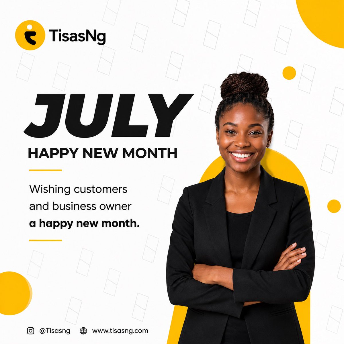 Tisasng's tweet photo. July is here… and we’re keeping the rewards going. 

To every customer who chooses to shop with our merchants, and every business owner who chooses to appreciate their customers, thank you for making every transaction count.
Happy New Month https://t.co/kTxXCB1n2x