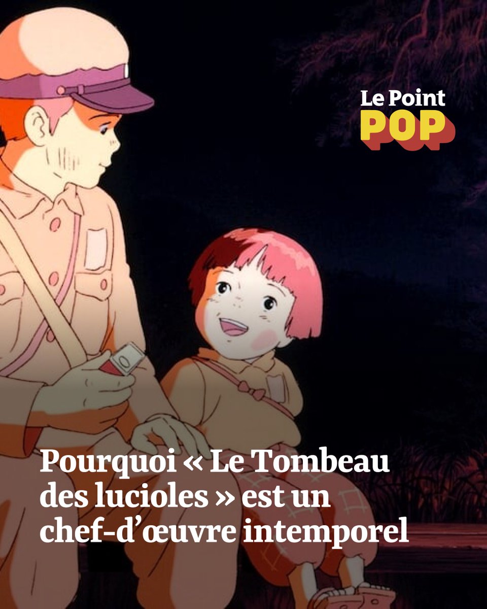 LePointPop's tweet photo. « Le Tombeau des lucioles » : d’une puissance émotionnelle inégalée, le classique d’Isao Takahata est à nouveau visible au cinéma depuis le 1er juillet.

➡️ https://t.co/kCohhJScRs https://t.co/RZd7TH46yr
