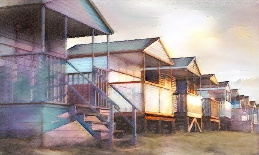 RuthMcDonald1's tweet photo. Sun's out a good day to visit the beach in North Kent -here we have beach huts in Tankerton near Whitstable #seashore #Friday #sunshine #coastalart #coastline #shingle #walking #eveningwalk https://t.co/P0ebjqH0ni