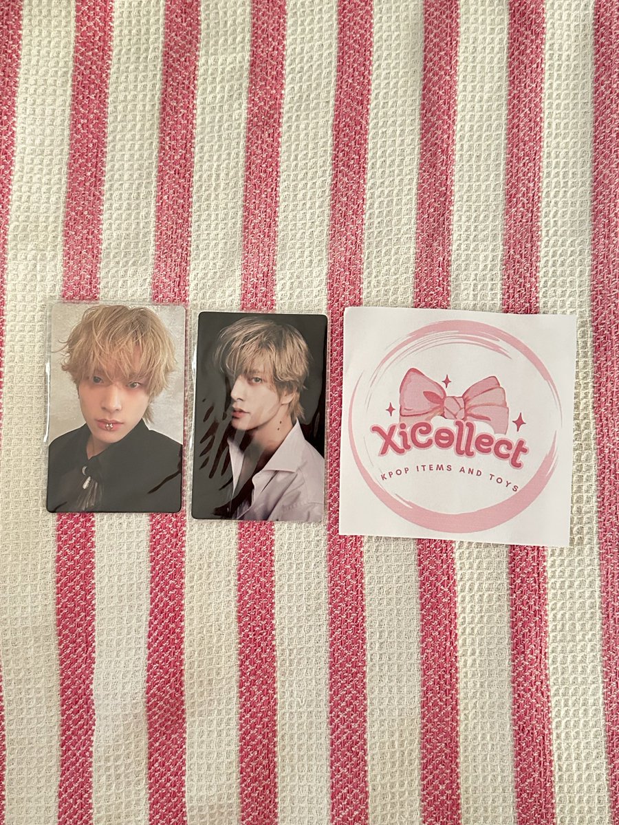 XiCollect's tweet photo. wts lfb ph
Enhypen Jake Darkblood Engene Version Photocard SET
🎀 200 pesos
🎀 RFS: Quitting Sale.
🎀 MOP: Gcash/Maya/GoTyme
🎀 MOD: direct jnt/ sdd via lalamove (within metro manila, laguna only)
🎀 Reply mine/ DM to claim
🏷️ Jakey, smj, Jaeyun, DB, en, en- https://t.co/DbUGm4WTIi