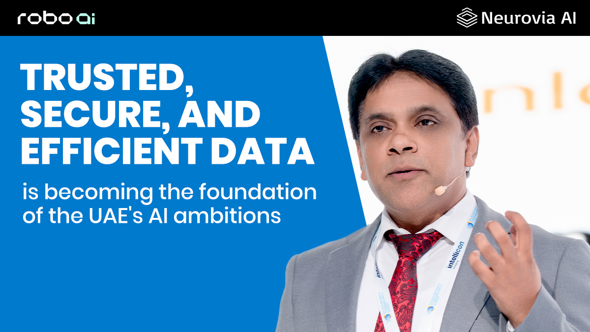 NeuroviaAI_'s tweet photo. Trusted data powers AI. Discover how  NeuroStream supports the UAE's AI vision.

https://t.co/PHv0cxZEb0

البيانات الموثوقة أساس الذكاء الاصطناعي. تعرّفوا على دور  NeuroStream في دعم رؤية الإمارات للذكاء الاصطناعي. https://t.co/K4l8VfwDCP