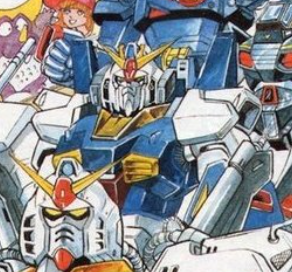When you've never seen the Z Gundam and have a deadline to meet