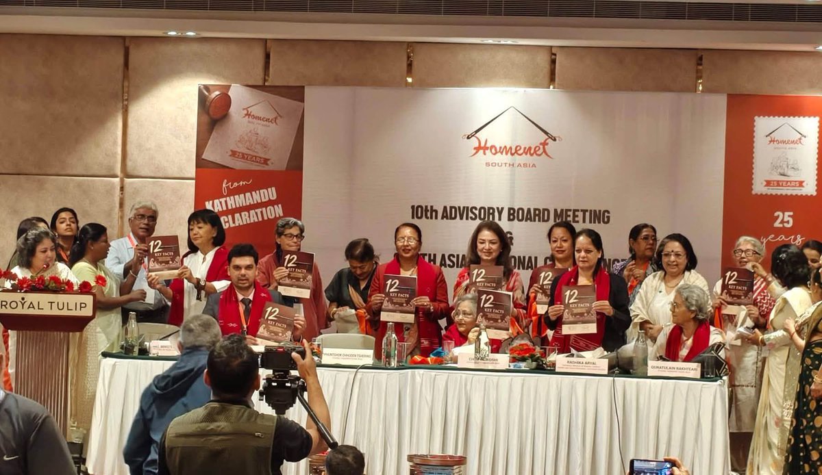 bandanarana2014's tweet photo. Honoured to join 25th Anniversary of the #KathmanduDeclaration on Home-Based Workers. Having worked with this movement for many years  it was inspiring to witness the progress achieved through solidarity and collective action. Congratulations to @HomeNet_SAsia https://t.co/eXdIeEgB9f