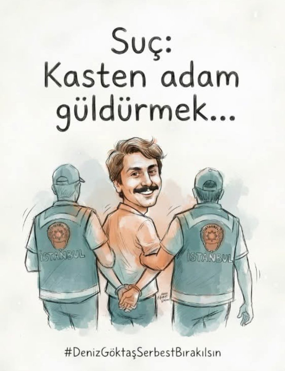 ibrahimbeyik62's tweet photo. #DenizGöktaşSerbestBırakılsın https://t.co/RaCSc2OoAQ