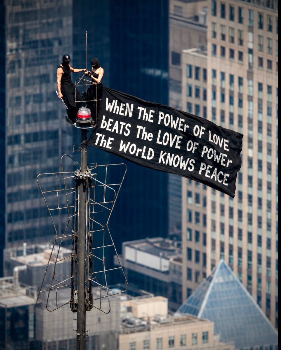 at2ls's tweet photo. When the power of love beats the love of power, the world knows peace. https://t.co/slTttlYbUq