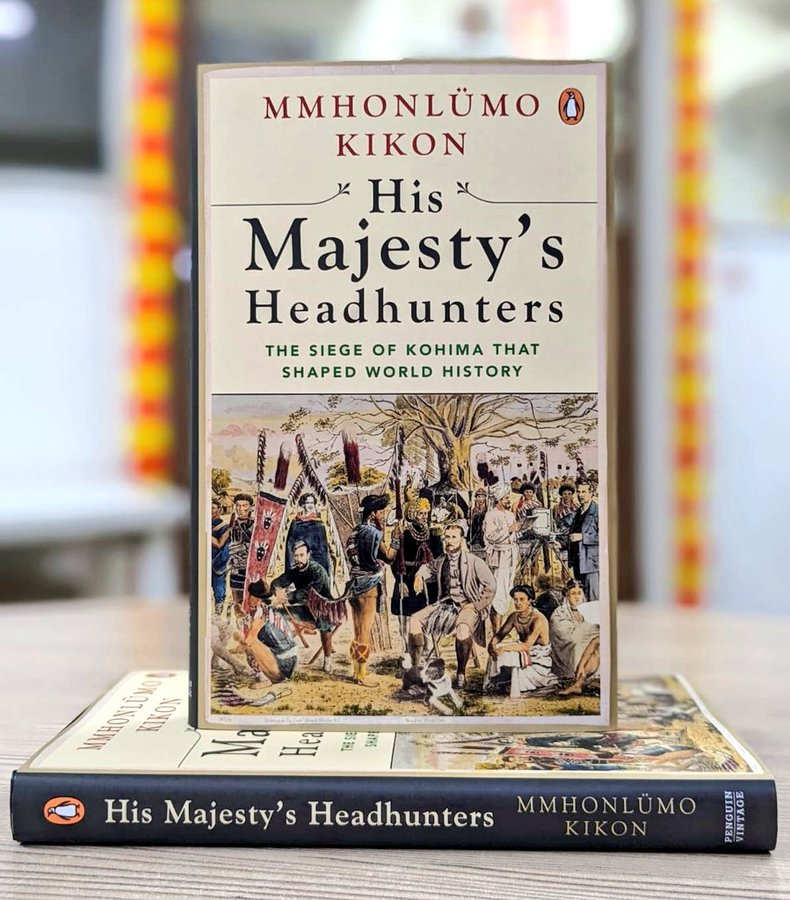 PadhegaIndia_'s tweet photo. #PIBookRecommendation ⚛️
Presenting a really significant &amp; much acclaimed book: His Majesty's Headhunters (The Siege of Kohima that Shaped World History) by Shri Mmhonlumo Kikon (@MmhonlumoKikon).
#BuyOriginal 💮 #BuyFromPI
Order 👉https://t.co/t6hbn3sCq7 https://t.co/A3QADFODEh