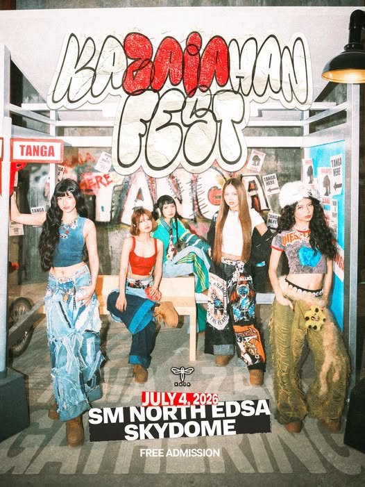 newswatchplusph's tweet photo. FIRST KAZAIAHAN FEST 🩵💜

LOOK: P-pop girl group KAIA is set to hold its first-ever solo fan gathering, ‘KaZAIAhan Fest,’ on July 4 at the SM North EDSA Sky Dome in Quezon City. 

The event will feature a private music video screening for the group’s latest single, “Hulog,” as well as live performances and fan interactions.

📷KAIA/Facebook