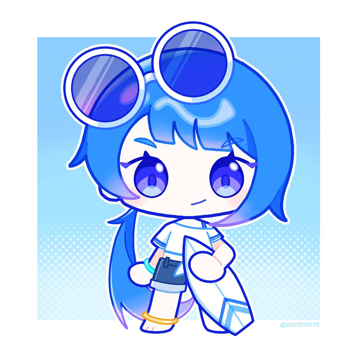 UIUI235579's tweet photo. マンタサファー🏄【ミニミニver.】
#イラストㅤㅤㅤ https://t.co/n8IxEgUCmo