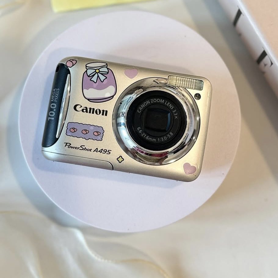 marilboogy's tweet photo. ♡︎ canon powershot a495 รุ่นk. จูน
 2,490 บาท 𓈒

 #กล้องดิจิตอล #กล้องดิจิตอลมือสอง https://t.co/X0QziymYba