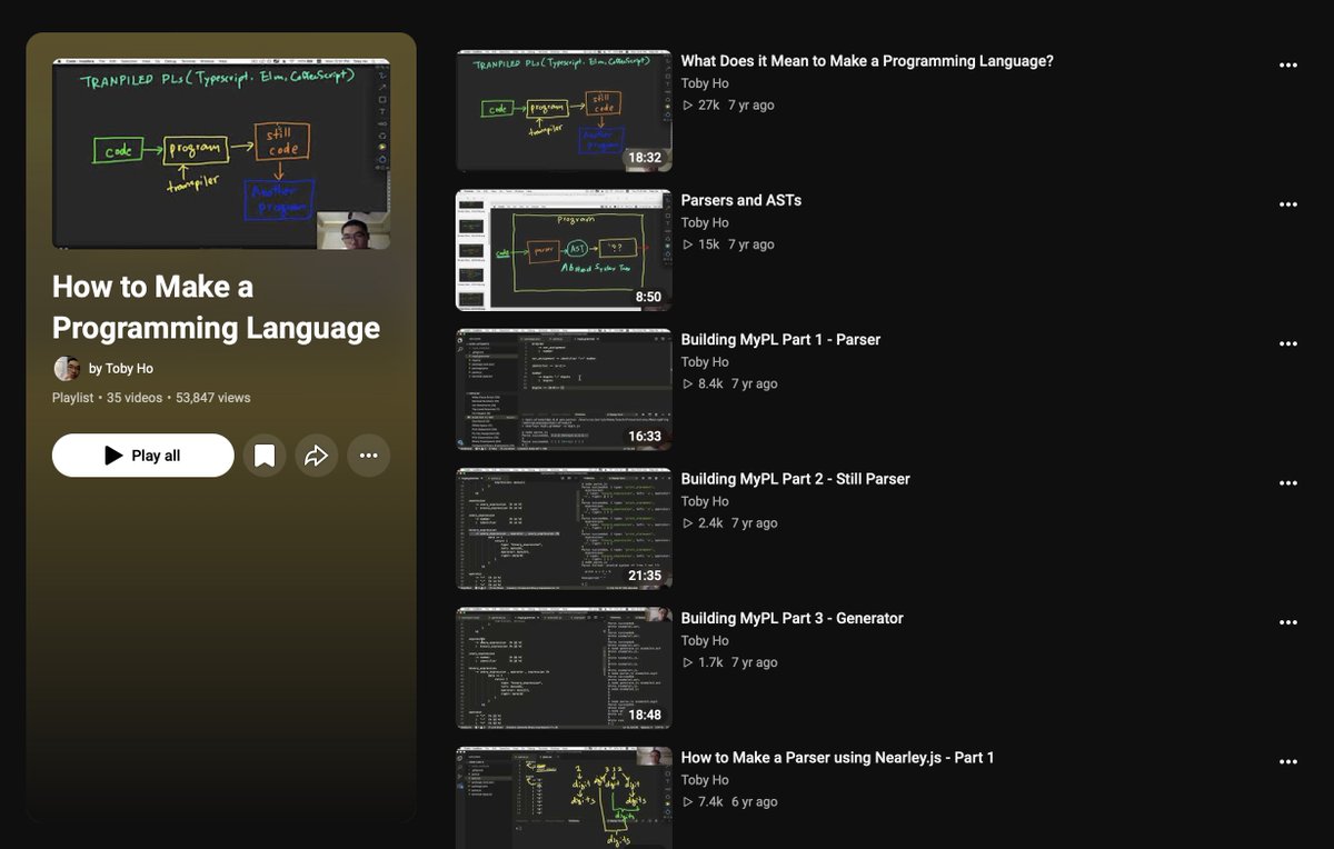 chessMan786's tweet photo. How to Make a Programming Language https://t.co/MWaLoQ9ebQ