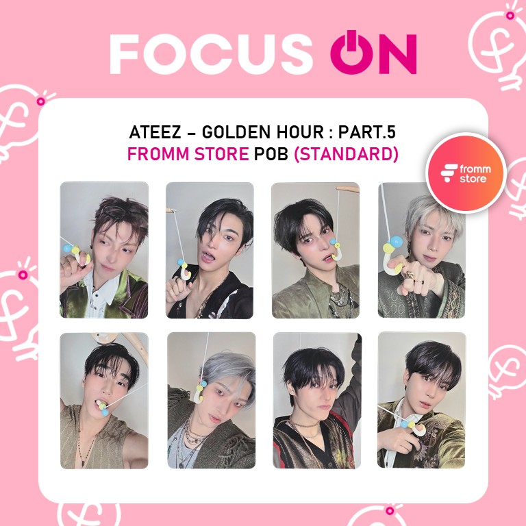 📦#ATEEZ 14TH MINI ALBUM 『 GOLDEN HOUR : PART 5 』 在庫あり