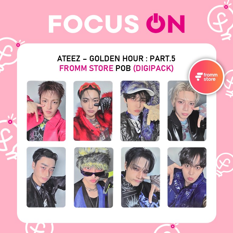 📦#ATEEZ 14TH MINI ALBUM 『 GOLDEN HOUR : PART 5 』 在庫あり