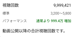 urusai_tarou's tweet photo. 九蓮宝燈の動画
あとちょっとで1000万行くんだけど
ピッタリ1000万再生で写真取れた人いたら画像欲しい https://t.co/cGdETM2un7