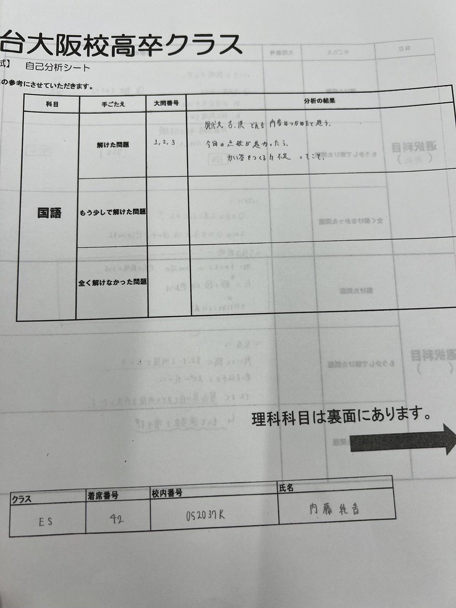 東大実戦