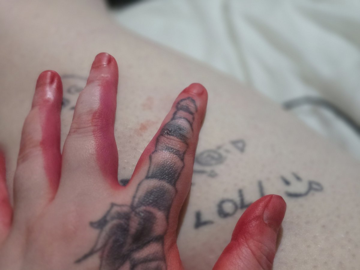 PartywithKnives's tweet photo. I'm dying my hair Vampire Blood Red (Attitude Clothing own brand of hair dye btw). 
#hairdye #redhairdye #attitudeclothing https://t.co/Wl6OBI83WZ