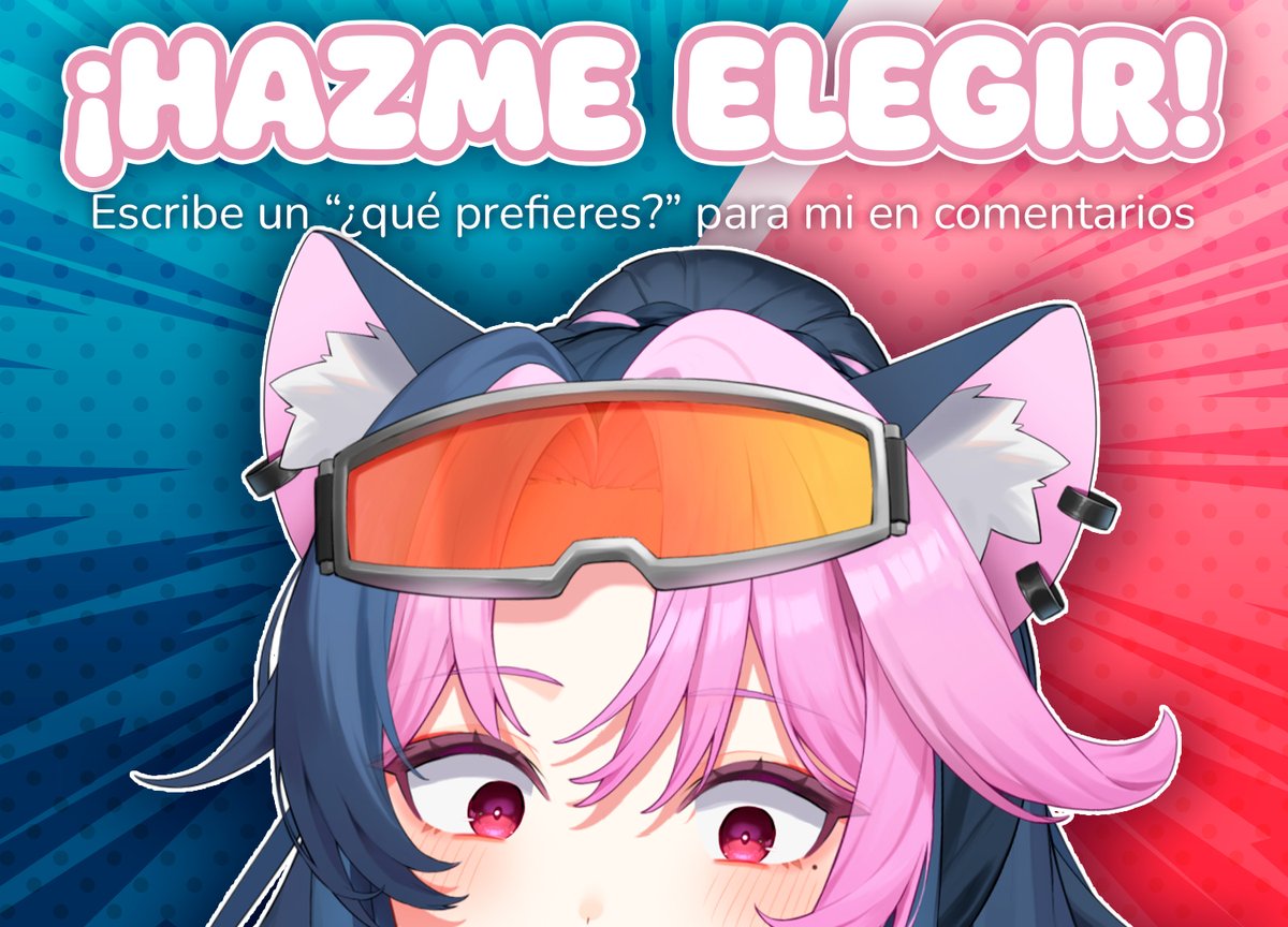 ShuraHiwa's tweet photo. HOLICHIWAAAA ☀️☀️☀️

¡Buen día! El día de hoy quiero hacer una dinámica de "¿Qué prefieres?" en stream, ¿podrías ayudarme haciéndome elegir entre 2 cosas en comentarios? ✨

¡Máximo de 2 por persona!

Ten un gran día, espero hoy sigamos haciendo memorias divertidas!!! Chu 💖 https://t.co/9VO2N8px9l