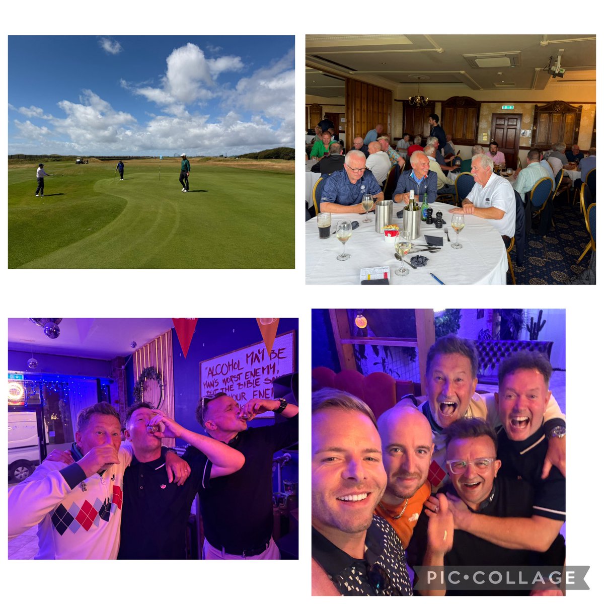 leeavy's tweet photo. Going through some testing times at moment, so this weeks absolute Belter that included my best ever Golf round (77), magic day at stunning @FairhavenGolf & Captains Away Day at the superb @StAnnesOldLinks has been incredibly welcome π
#HavingFunWalkingOnHands
#CancerCanDoOne https://t.co/PGj4o8VuHg