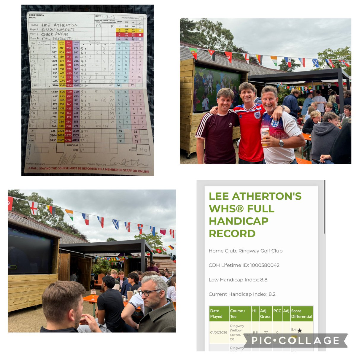 leeavy's tweet photo. Going through some testing times at moment, so this weeks absolute Belter that included my best ever Golf round (77), magic day at stunning @FairhavenGolf & Captains Away Day at the superb @StAnnesOldLinks has been incredibly welcome π
#HavingFunWalkingOnHands
#CancerCanDoOne https://t.co/PGj4o8VuHg
