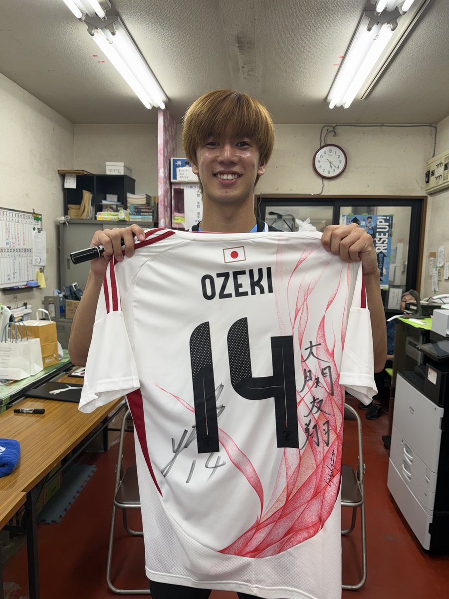 Han10Dai's tweet photo. 顔2センチくらいしかなかった
大関選手
#frontale https://t.co/0LmV9nE5Hg