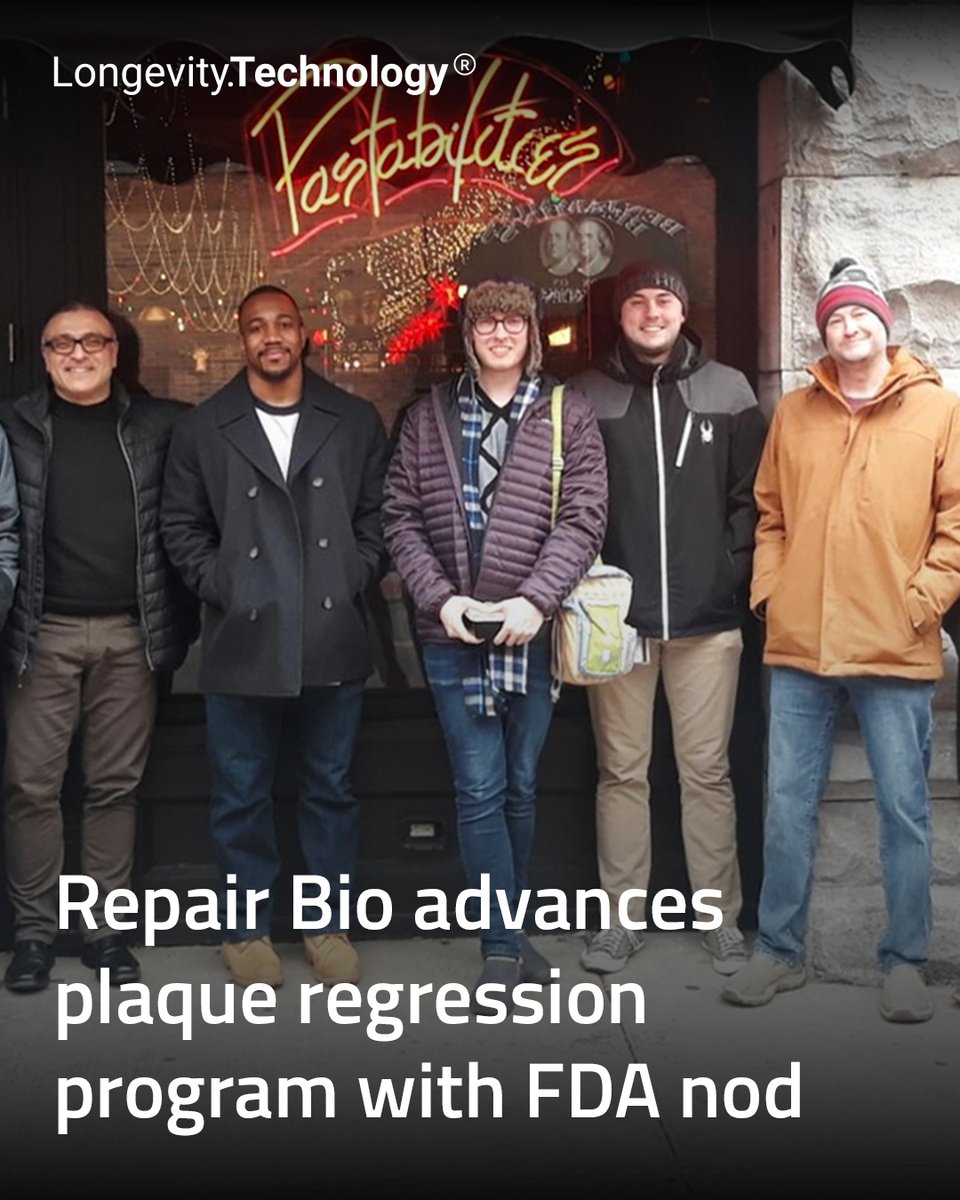LongevityTech's tweet photo. FDA RDEP eligibility for REP-0003 in HoFH strengthens a rare disease pathway with implications beyond inherited cholesterol disorders.
https://t.co/eECWD9hyOo
#longevity #geroscience #cardiovasculardisease #hofh #mrna https://t.co/6THVJs3CtN