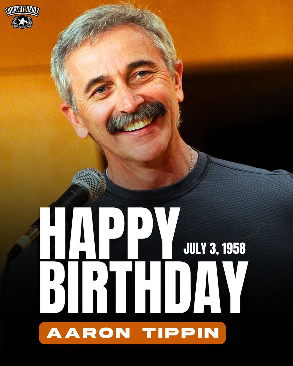 countryrebel's tweet photo. Country music singer Aaron Tippin was born in Pensacola, Florida, on this day in 1958. He turns 68 today! 🎉

Aaron is known as the artist who brought us hits such as "Where the Stars and Stripes and the Eagle Fly," "Kiss This," "You've Got to Stand for Something," and "Workin' Man's Ph.D."

Aaron has been nominated for multiple ACM Awards, including Video of the Year and Single Record of the Year.

We hope you have a wonderful birthday, Aaron! 🥳 🙌