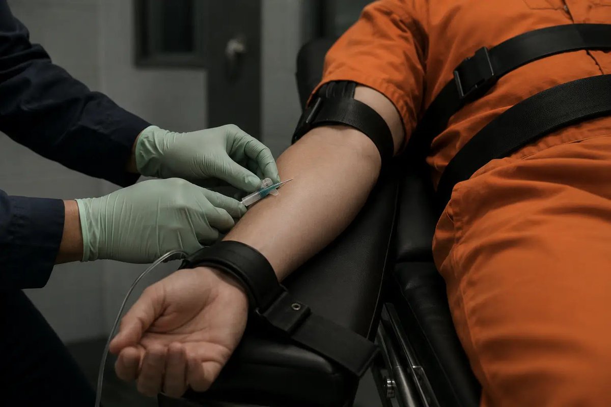 WebDPN's tweet photo. U.S. | Lethal injections are more likely to be botched, experts say https://t.co/V2up60MC07 #lethalinjection #deathpenalty #tennessee #pentobarbital https://t.co/zYpmVy4VhX