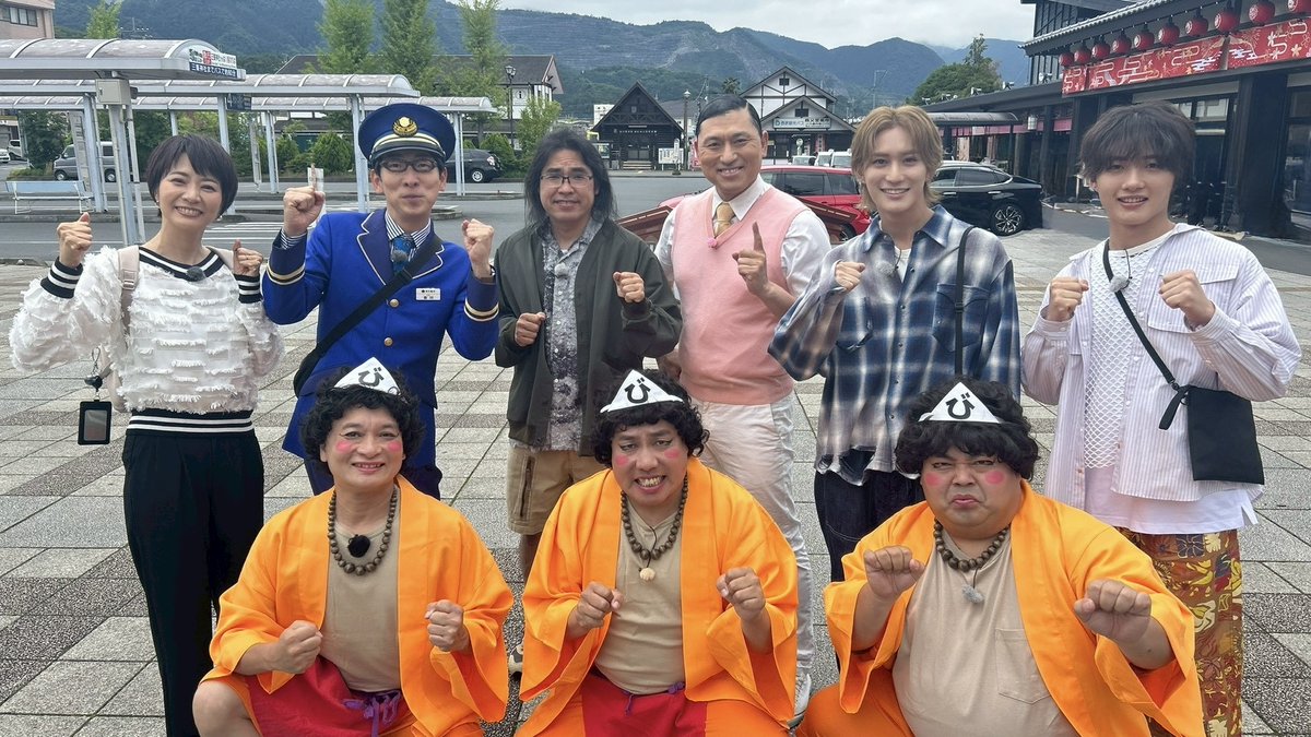 TVGweb's tweet photo. 「埼玉・群馬・栃木横断！
リアル桃鉄バトル」7/4放送🚉

B＆ZAI・橋本涼＆稲葉通陽、
春日俊彰、村井美樹らが
北関東を舞台にリアル桃鉄で激突🔥

橋本＆稲葉は大ハプニングも💭
「地面でのた打ちまわるくらい…」

https://t.co/1veHpVztUg

#リアル桃鉄バトル https://t.co/5IBYlWYtWH