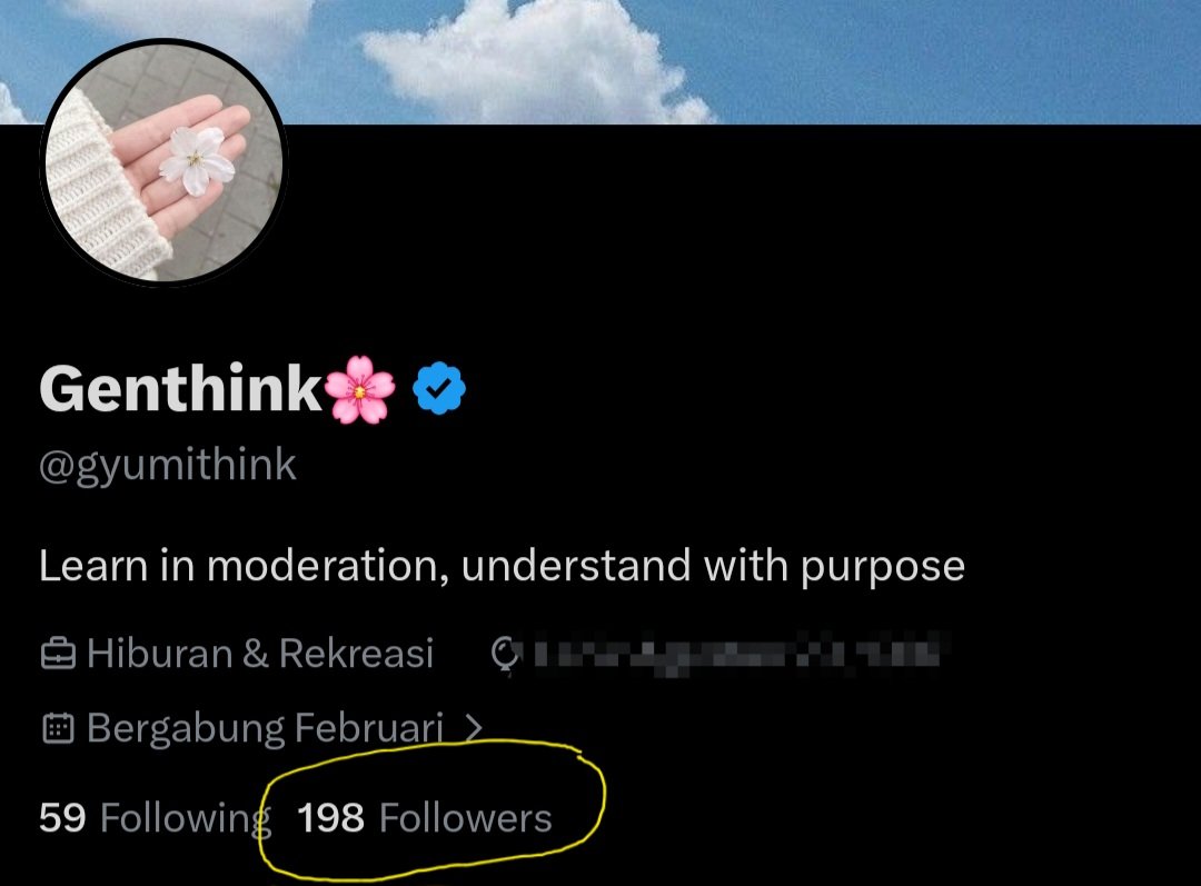 gyumithink's tweet photo. Baru bangun 

Tiba-tiba udah segini aja mutualnya yang follow 

Kalian baik bangett sih 🫶🏻, mau saling support 🥺

Makasih banyak yaaa 💜

Bentar aku follback satu-satu bertahap takut akunnya kena ninu-ninu 

Tapi maaf aku sambil cek akunnya jugaa yaa https://t.co/oHhpBcpj1x