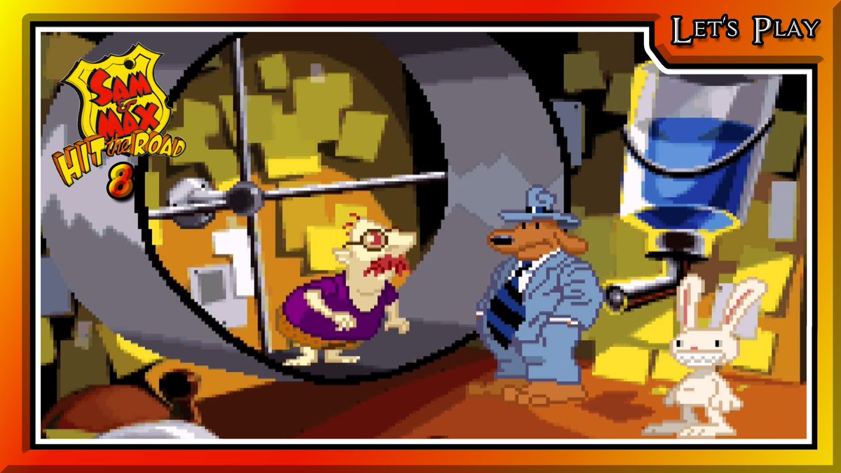 Z3ntusBl4ck's tweet photo. #SamAndMaxHitTheRoad #8🐰SHUV-OOHL🐹 der MAULWURFMANN, Der STIMMUNGSRING💍 & Die FORELLE🐟 | #SamAndMax #LucasArts #PointAndClick #AdventureGame #ComedyGame #RetroGame #CultClassic
https://t.co/rT83b8GJ1z
#YouTuber #letsplay @Retweelgend @ChannelsSmall #Gaming #creator https://t.co/9jemd6FZGY