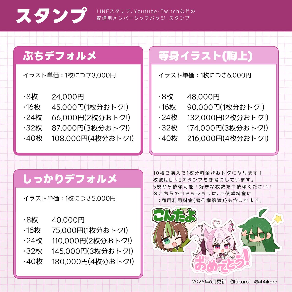 44ikaro's tweet photo. ・スタンプ
・デザイン https://t.co/dF7CluBIUL