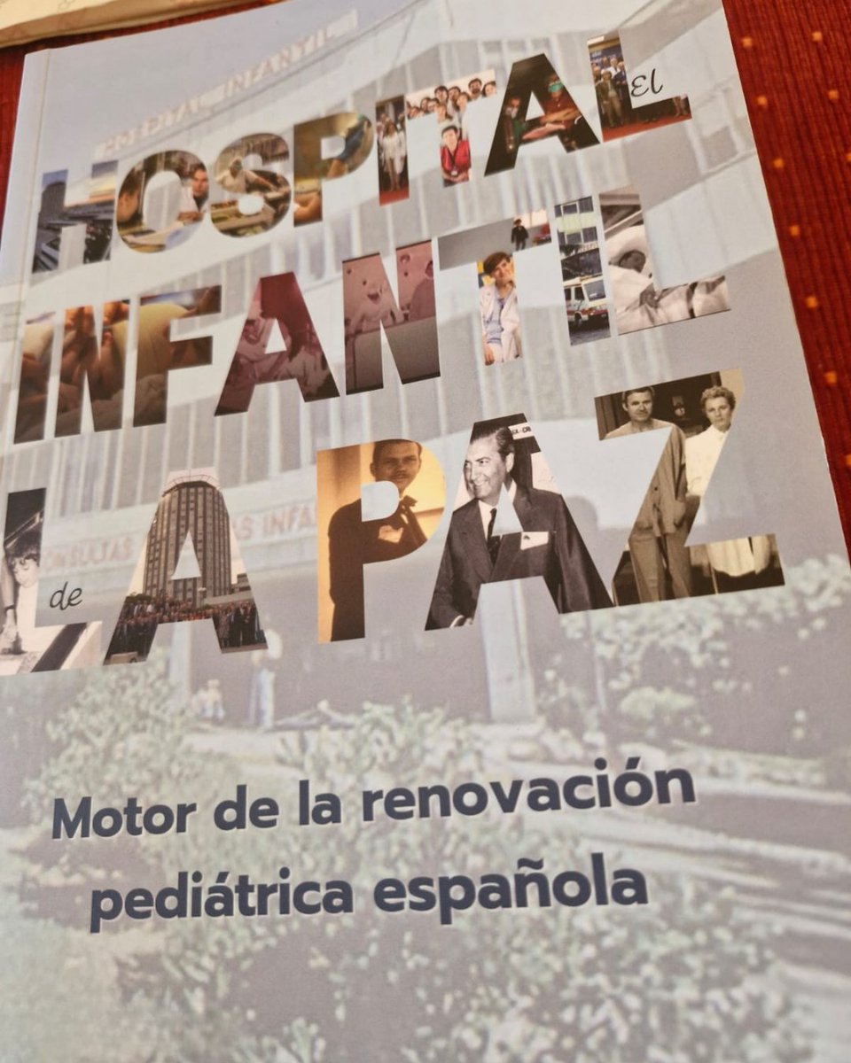 APREMprematuros's tweet photo. 🏥Nuestra historia es también la del #HospitalInfantilLaPaz. El libro conmemorativo por sus 60 años detalla la evolución de los servicios y la histórica inauguración de la primera UCIN de España en 1975. Recoge también el nacimiento de #APREM y algunos hitos importantes (1/3)👇 https://t.co/aSTa6qAxaf
