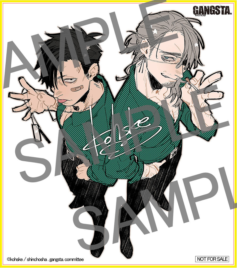 aniverse_brs's tweet photo. TVアニメ『GANGSTA.』
本日7/3より待望の連載再開！
コースケ（原作）描き下ろしスペシャルイラスト＆コメント、諏訪部順一（ウォリック 役）＆津田健次郎（ニコラス 役）スペシャルコメントが到着！
見放題配信サービスでプレゼントキャンペーン実施！

https://t.co/7HvQKxfPy6

#コースケ #諏訪部順一 #津田健次郎
#GANGSTA