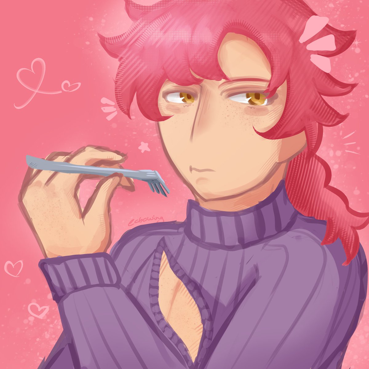 echoingwings's tweet photo. Im done #doppio #jjba IM VER HAPPY WITH THIS I HOPE OOMF LIKES THIS CUZ I DIDNT FORGET ABOUT THAT REQUEST https://t.co/LTxfUCUitR