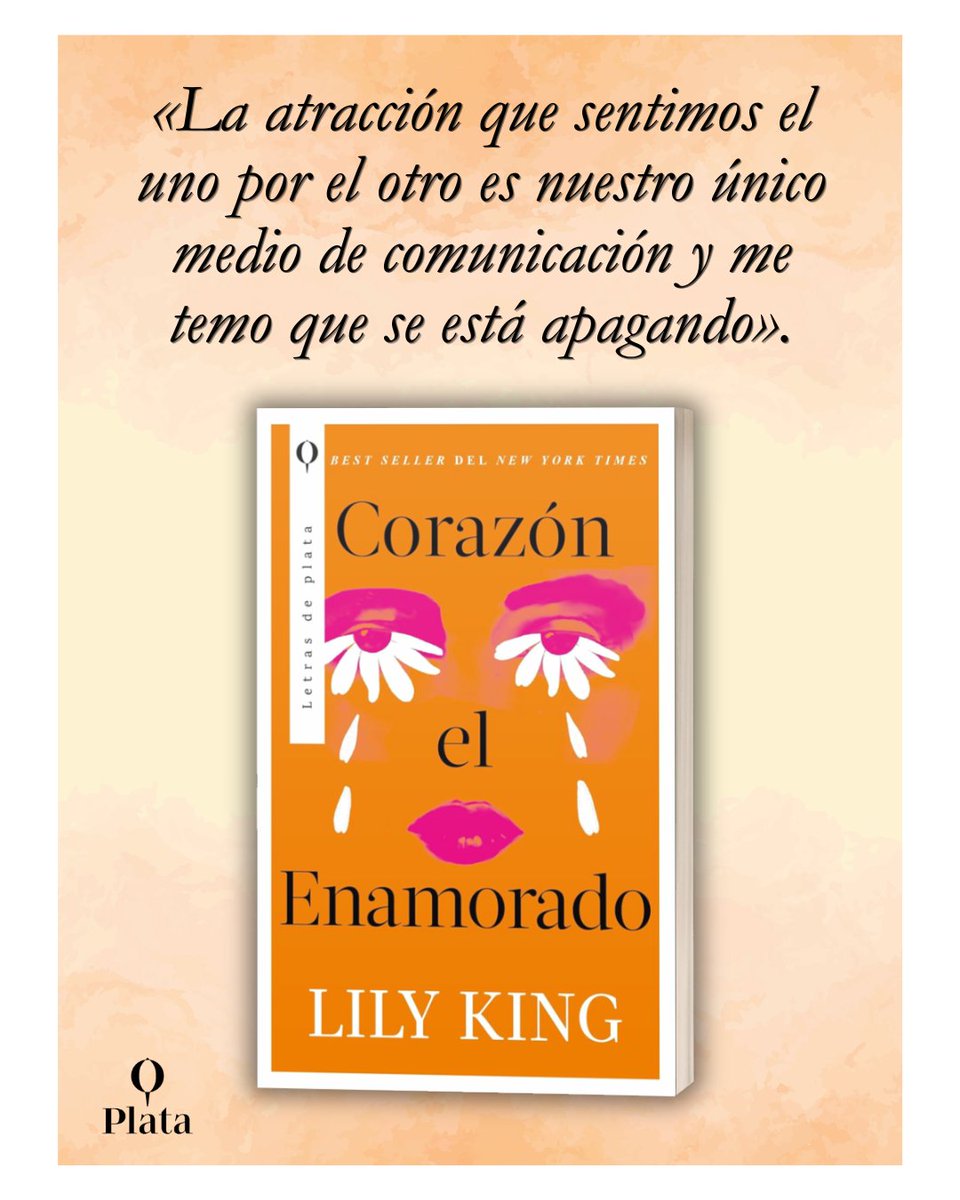 PlataEditores's tweet photo. Una amistad intensa. Un triángulo amoroso inolvidable. Décadas de decisiones, arrepentimientos y recuerdos que perduran.🌼

¡No os perdáis #CorazónElEnamorado de Lily King!🧡🌸

✍️Traducción de @Miss_Curiouser. https://t.co/TjDcqNRNXu