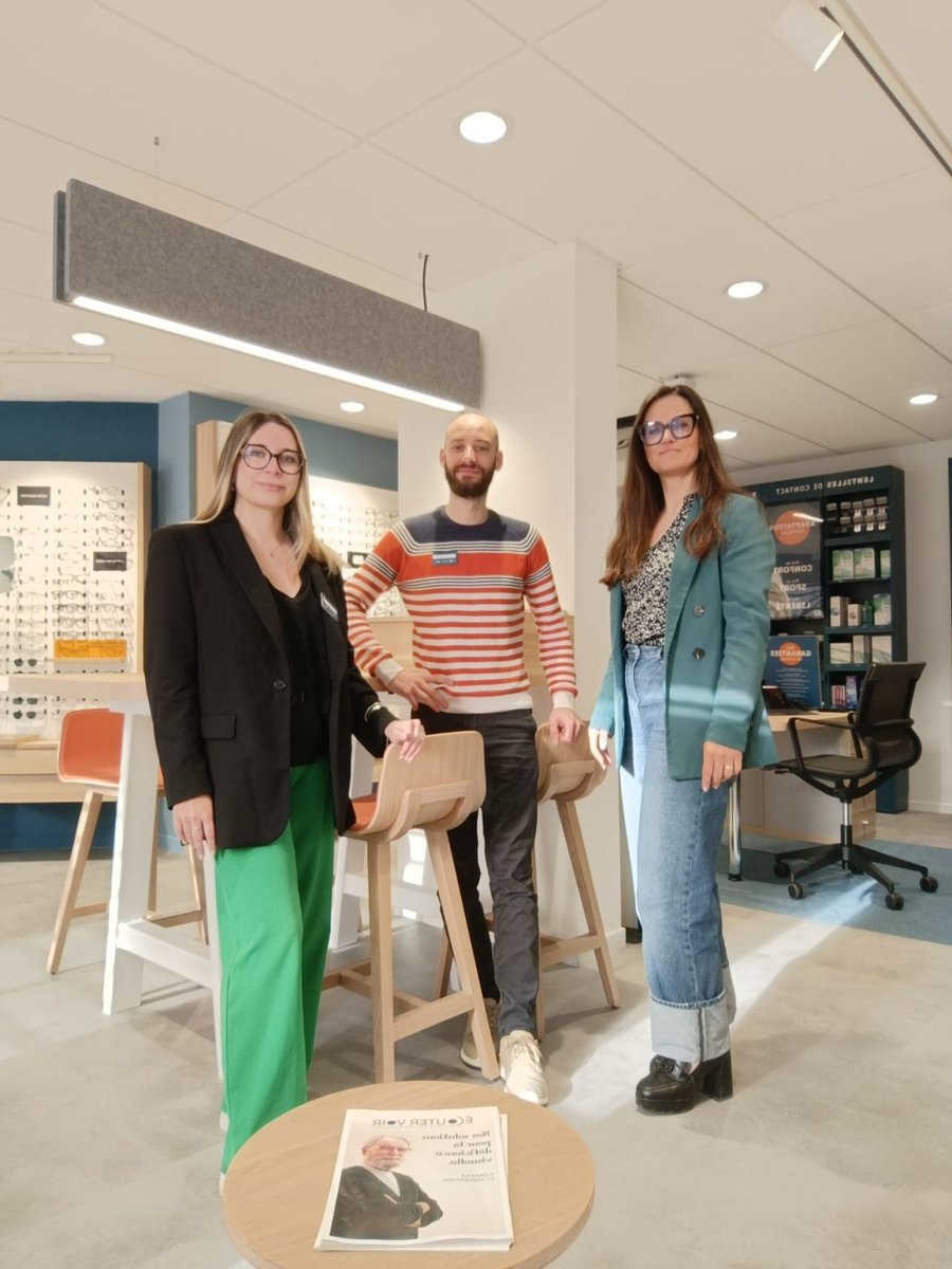 AesioSante's tweet photo. Deux inaugurations en deux jours : un signal fort de notre dynamique 🚀

Ces derniers jours, nous avons eu le plaisir d’inaugurer deux magasins @EcouterVoir, deux projets complémentaires qui illustrent pleinement notre engagement sur le terrain.
👉 A La Talaudière, dans la Loire, le magasin a été entièrement rénové, repensé pour offrir une expérience plus moderne, fluide et chaleureuse à nos clients, tout en améliorant le confort de travail de nos équipes.

👉 A Saint Péray, AESIO Santé a ouvert un nouveau point de vente, qui vient renforcer notre présence en Ardèche et faciliter l’accès aux solutions d’optique et d’audition pour tous.

Ces deux inaugurations, à 24 heures d’intervalle, témoignent de notre double ambition : moderniser notre réseau existant et poursuivre son développement au plus près des territoires.

Elles reflètent aussi notre volonté d’investir durablement au service d’une santé visuelle et auditive accessible, avec des équipes engagées qui font vivre nos valeurs au quotidien.

👏 Un grand merci à toutes celles et ceux qui ont contribué à la réalisation de ces projets et à leur réussite.

#ÉcouterVoir #Inauguration #Développement #Investissement #Proximité #Santé