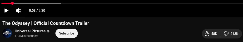 bacaxn's tweet photo. what am i about to watch thats so ass 😭 cuz 200k dislike is crazy https://t.co/e4VwLjLbf2