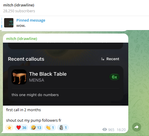 crypt0_fanta's tweet photo. solana:CFPkPq1eYPR8GLzEo59wUbbMioX4bshaTQiSGzTSpump called by mitch, prb nothing. https://t.co/sb1hOrC5hi