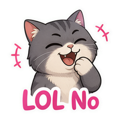 Kakameme_com's tweet photo. Final batch from Grumpy Cat Cartoon Sticker Pack. Free sticker pack on KakaMeme.

#KakaMeme #AIStickers #MemeStickers #FreeStickers https://t.co/UpKnTTcTg8