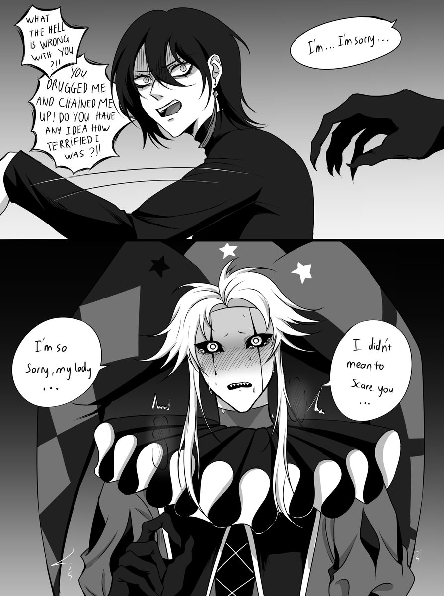 hyc_1910's tweet photo. I swear, if he looked at me with those eyes, i wouldn't even care what happened. I'd immediately assume i was the one in the wrong🤡
#thefreakcircus #tfc #pierrot https://t.co/UdDvLhC5uR