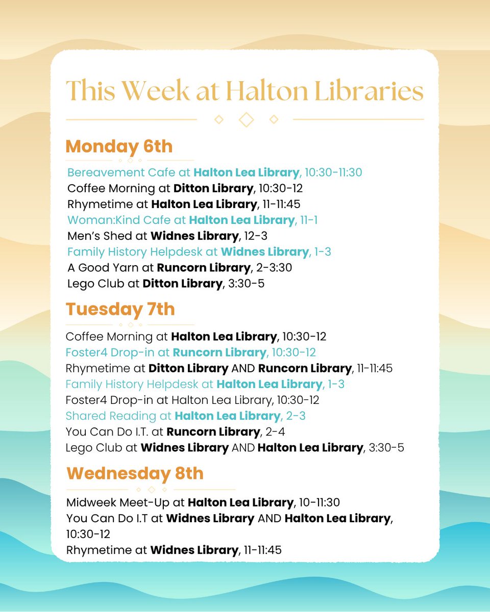Halton Libraries tweet media